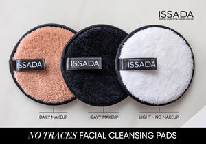 NO TRACES FACIAL CLEANSING PADS (3-PACK+ BAG)